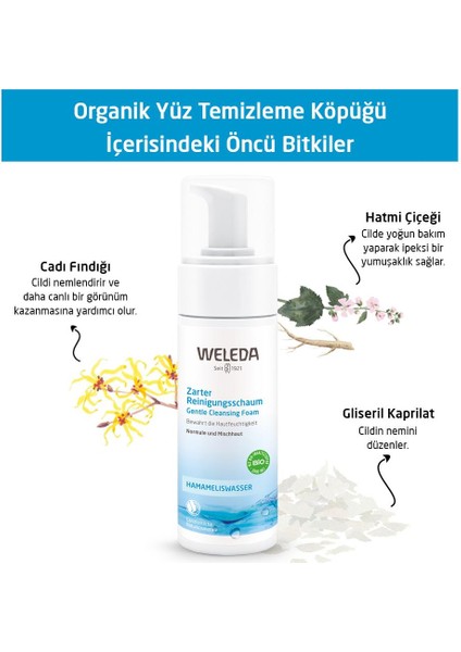 Organik Yüz Temizleme Köpüğü 150ml