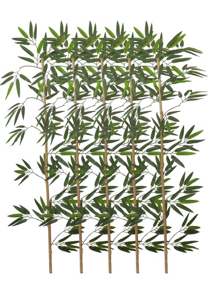 Bambu Çubuk Yapraklı Orijinal 100/180CM 5li