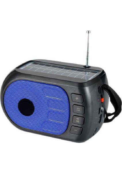 FP506S Solar Güneş Enerji Fm Radyo Bluetooth Hoparlör