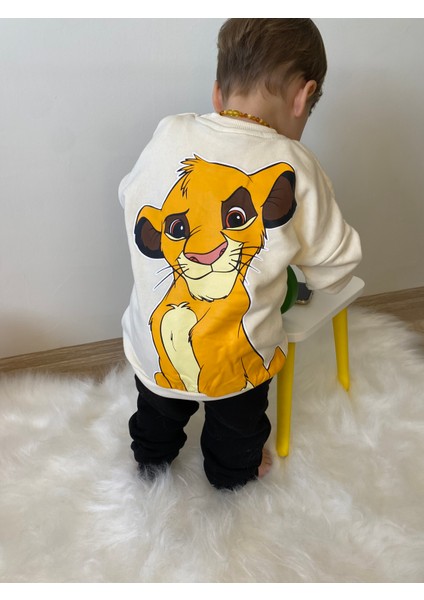 Lolipop Kids Store Simba Sırt Baskılı Eşofman Takım