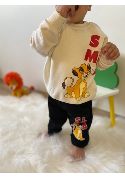 Lolipop Kids Store Simba Sırt Baskılı Eşofman Takım