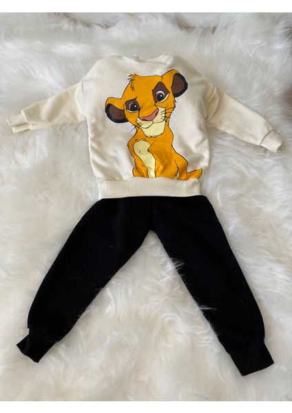 Lolipop Kids Store Simba Sırt Baskılı Eşofman Takım