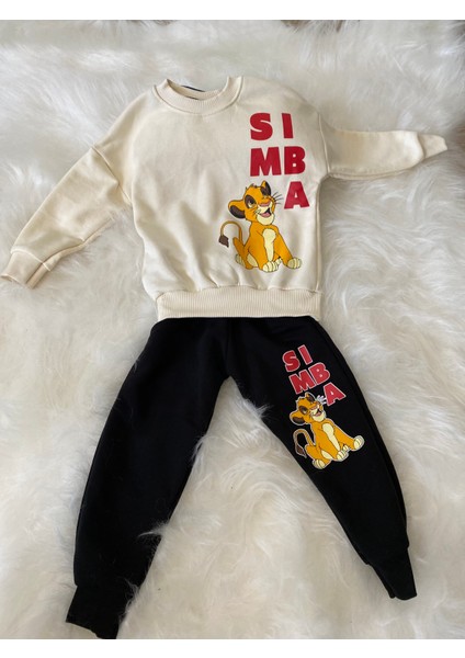 Lolipop Kids Store Simba Sırt Baskılı Eşofman Takım