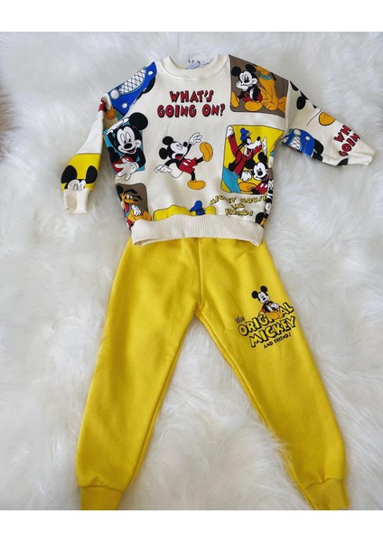 Lolipop Kids Store Mickey Mause Baskılı Takım