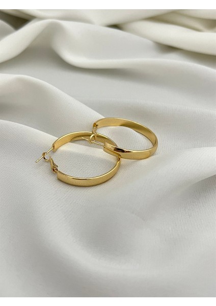 Halka Gold Küpe