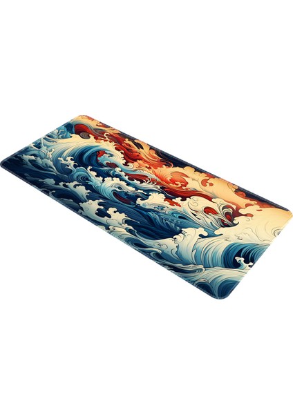 Mouse Pad Büyük Boy Gaming Oyuncu Xxl 90X40 cm Kanagawawes