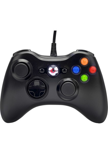 SG-R360 Siyah Xbox-360 ve USB PC Destekli Kablolu Gamepad Oyun Kolu