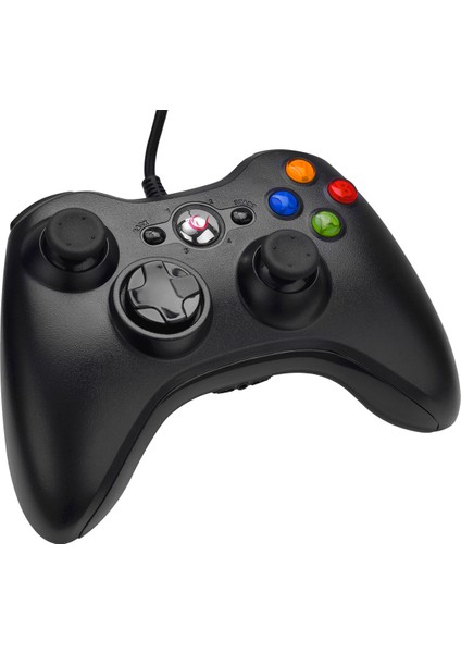 SG-R360 Siyah Xbox-360 ve USB PC Destekli Kablolu Gamepad Oyun Kolu