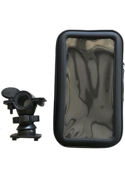 Motosiklet Telefon Tutucu Xxl- Su Geçirmez - Gidon Bağlantılı (170 x 90)