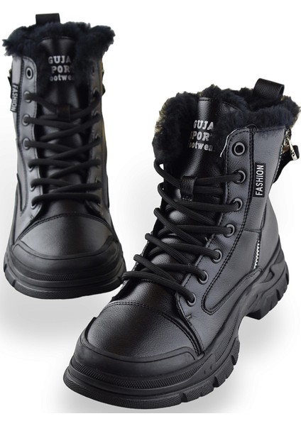 23K310-16 Tam Ortopedik Günlük Kadın Bot Ayakkabı Bayan Spor Kürklü Bot fiyatları