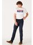 River Fit Dar Kesim Normal Bel Esnek Jean Kot Pantolon 4