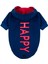 A40 Pet Happy Kapüşonlu Içi Şardonlu Kedi ve  Köpek Sweatshirt Hoodie Sax Mavi 3