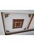 Decogold 90*90 cm Kare Kahve Eskitme Saray Tavan 1