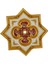 Decogold 90 cm Yıldız Altın Saray Tavan 1