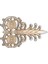 Decogold Bronz Saray Tavan Mızrak Motif 14*21 cm 1
