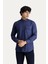 Uzun Kol Slim Fit Ekose Spor Gömlek 3