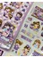 Sevimli Hediye Dükkanı Şeffaf Pet Mor Sticker Set / Çıkartma / Su Geçirmez / Bullet Journal 3