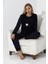 Fawn 5020 Peluş Welsoft Polar Kışlık Yumoş Kadın Pijama Takımı 4