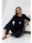 Fawn 5020 Peluş Welsoft Polar Kışlık Yumoş Kadın Pijama Takımı 5