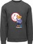 Ada Bebek Çocuk Oversize Ressam Bear Baskılı Çocuk Sweatshirt 5