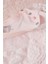 Pembe Kız Bebek Dantel Yakalı Uzun Kol Çıtçıtlı Badi 16839 4