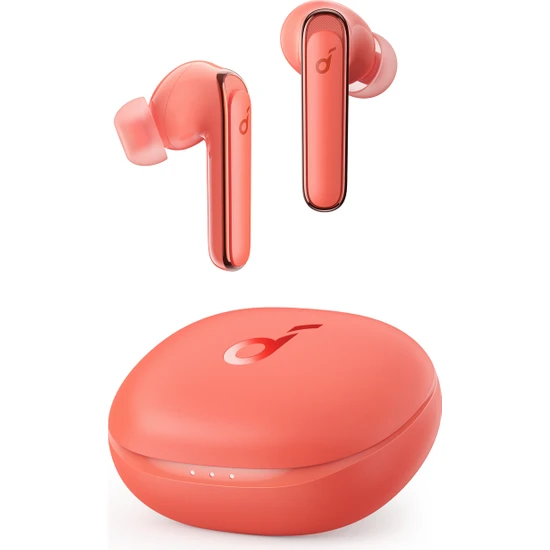 Anker Soundcore Life P3 TWS Bluetooth 5.2 Kulaklık - Oyun Modu - Hibrit Aktif Gürültü Önleme Mercan Kırmızısı - A3939 (Anker Türkiye Garantili)