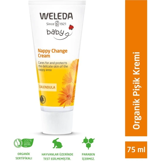Weleda Baby Organik Pişik Kremi 75 ml