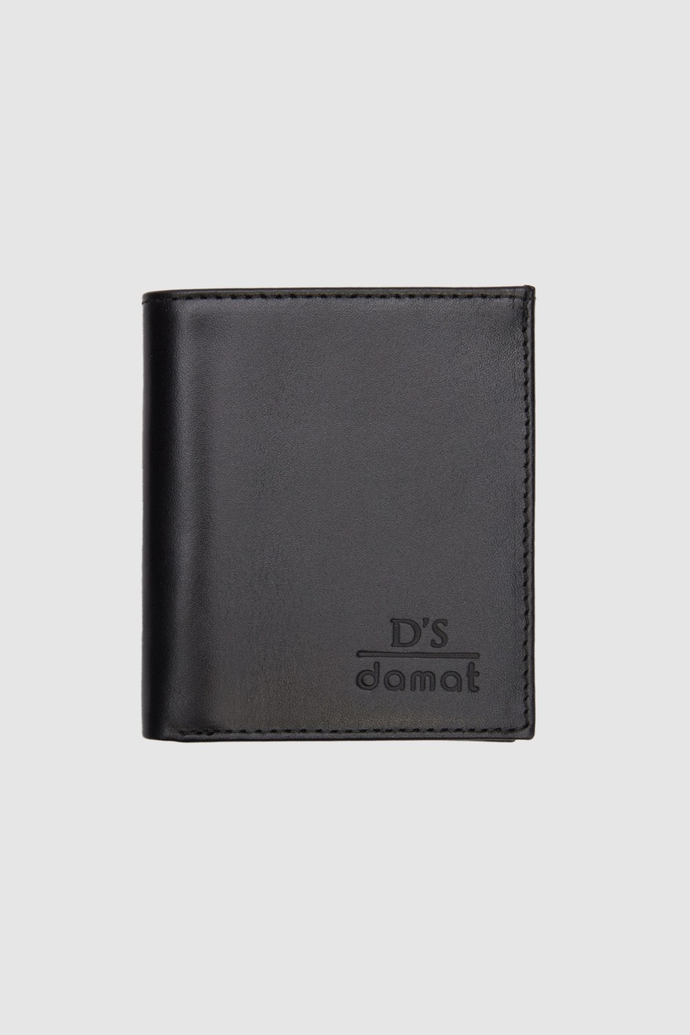 D'S Damat D'S Hakiki Deri Siyah Düz Cüzdan 2H1119ST237 Dayanıklı Klasik Tasarım Standart Boyutlu Günlük Kullanım İçin görsel 2