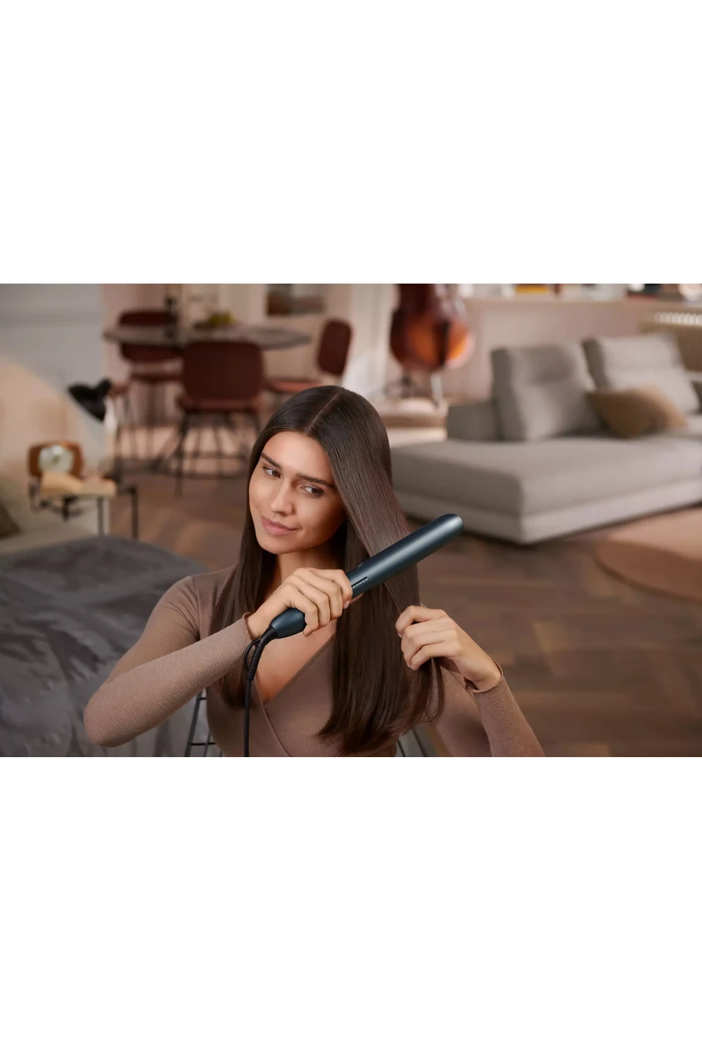 Resim Philips Mineral Bakımlı 240W Saç Düzleştiricisi 