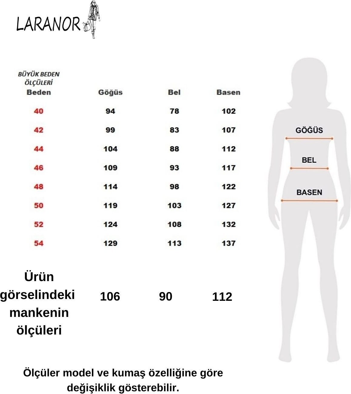Laranor Pudra Büyük Beden Kruvaze Yaka Truvakar Kol Bluz görsel 5