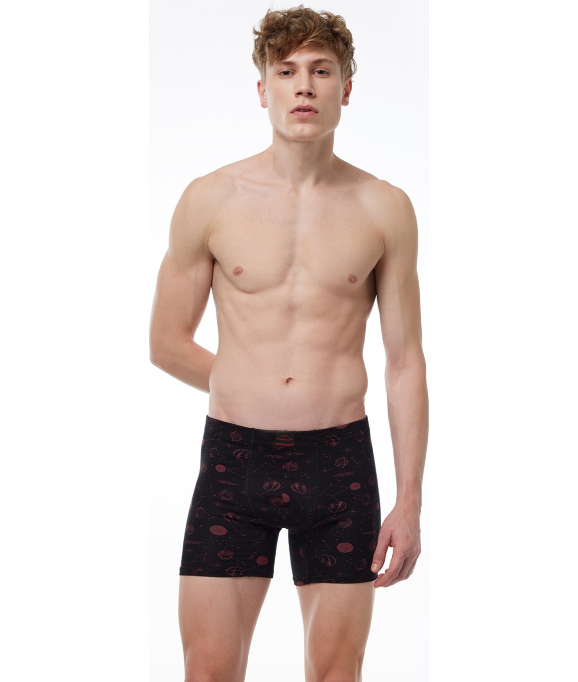 Malabadi Erkek Lacivert 8 Li Premium Collection Modal Uzun Boxer 8M250 görsel 2