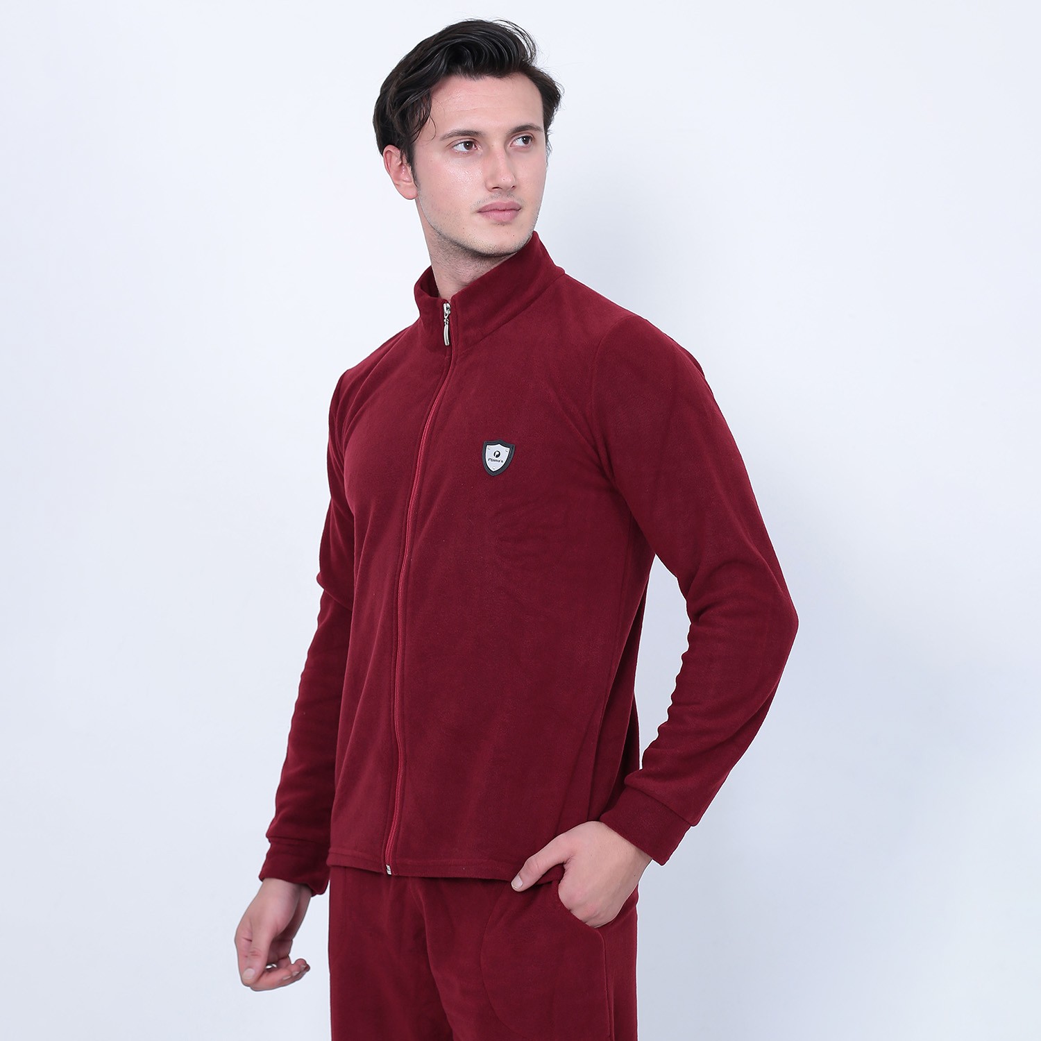 Lukitus Fermuarlı Polar Erkek Eşofman Takımı görsel 5