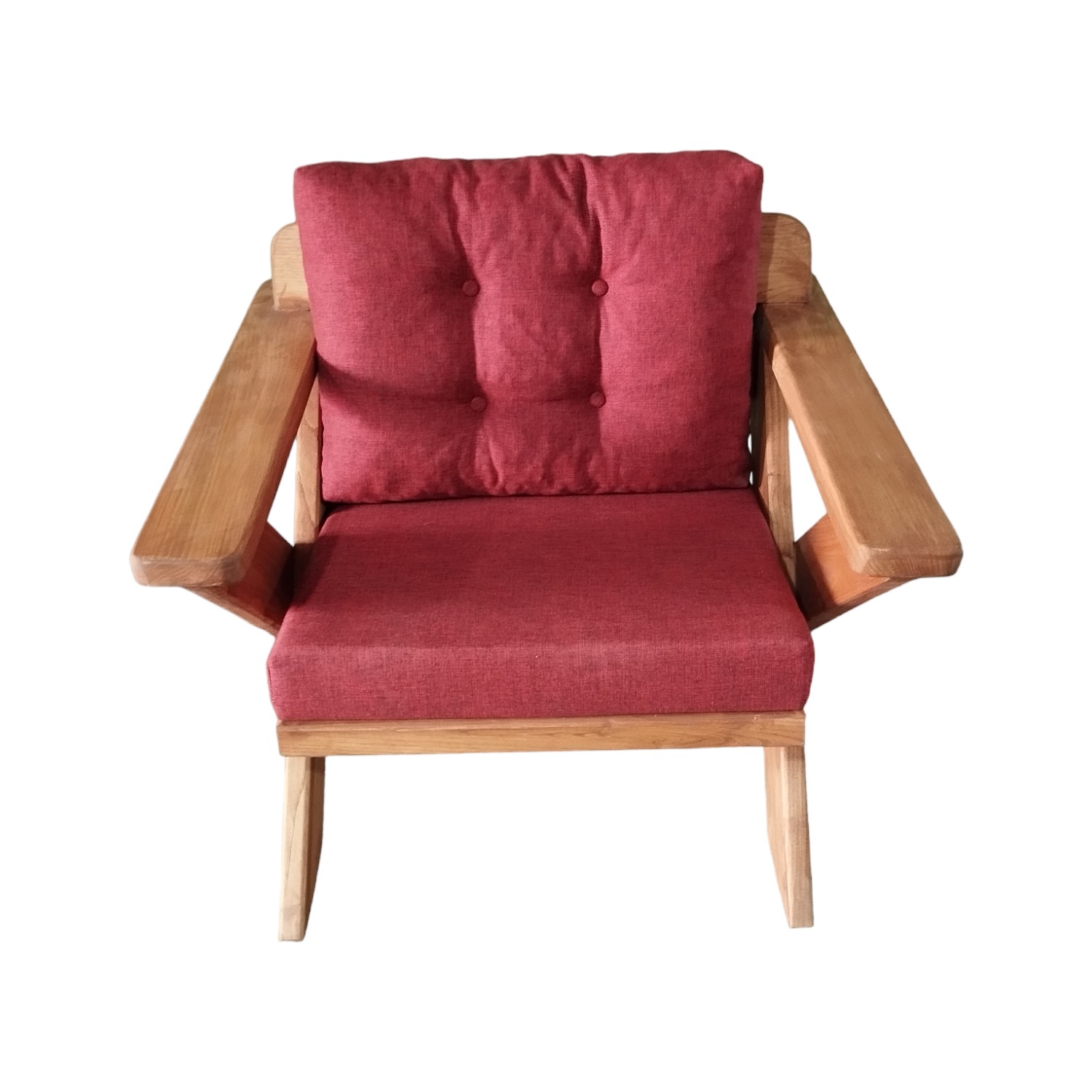 Zerka Concept Berlin Masif Ahşap Bahçe Balkon Koltuk Kestane Fiyatı