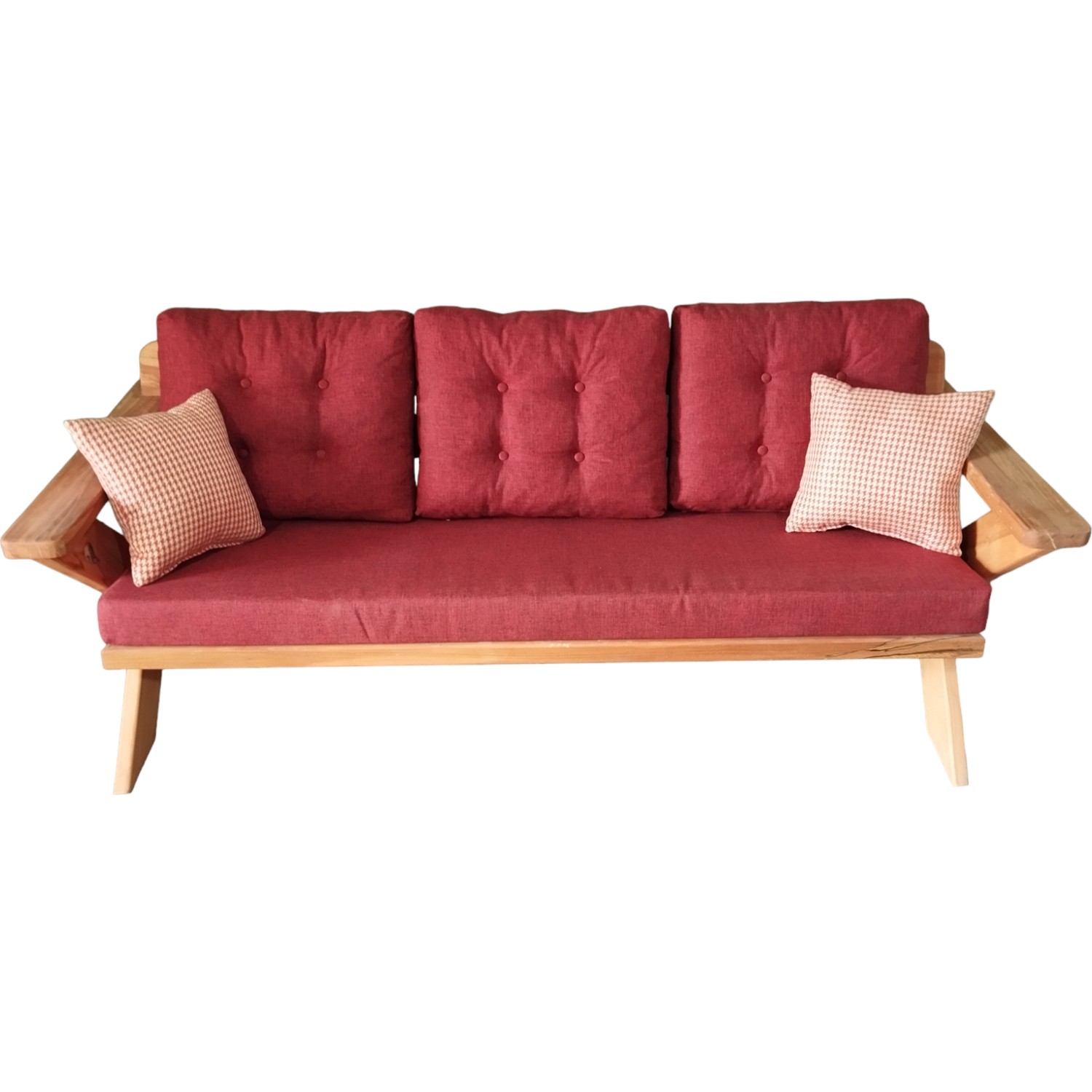 Zerka Concept Riva Masif Ahşap Bahçe Balkon Koltuk Kayın Fiyatı