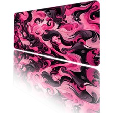 Helixsun Mouse Pad Büyük Boy Gaming Oyuncu Xl 70X30 cm Pink Gogh