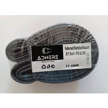 Adhere 27.5x1.75/2.35 Bisiklet Iç Lastiği Fv Ince Sibop 48 mm