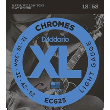 D'Addario ECG25 Elektro Gitar Teli ( (12-52)
