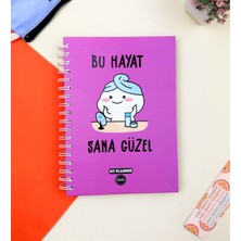 Giftmoda Bu Hayat Sana Güzel Tasarı mlı Konuşan Ajanda