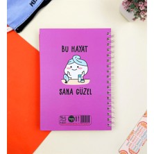 Giftmoda Bu Hayat Sana Güzel Tasarı mlı Konuşan Ajanda