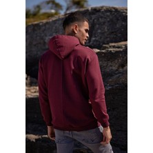 Riowela Oversize Kapüşonlu Mevsimlik Regular Fit  Kanguru Cep Sweatshirt