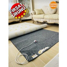 Ömser Hot 180 x 250 cm  Keçeli Elektrikli Halı Altı Isıtıcı Yerden Isıtma (Floor Heating)