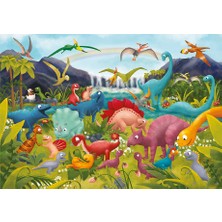 Ludattica I Dinosauri - Dinosaurs - Giant Puzzle