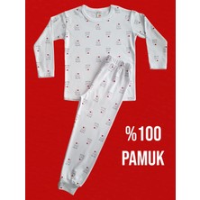 Çamaşır Bahçesi Uzun Kollu Desenli Çocuk Pijama Takım #baskılıçocukpijamatakım #çamaşırbahçesi #uzunkollupijamatakım