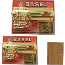 Ahtapot Beşel Kapı Emniyet Zinciri Sarı BA120S (2 Adet)