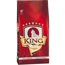 King Kedi Maması Kuzu Etli Pirinçli 15 kg Yetişkin