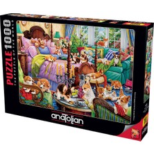 Anatolian 1000 Parçalık Puzzle / Pijama Partisi - Kod 1143