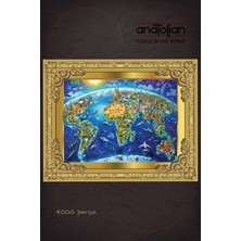 Anatolian 4000 Parçalık Puzzle / Dünyanın Simgeleri - Kod 5202