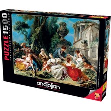 Anatolian 1500 Parçalık Puzzle / Kuş Avcıları - Kod 4576