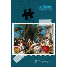 Anatolian 1500 Parçalık Puzzle / Kuş Avcıları - Kod 4576