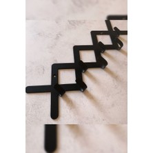3Art Metal Dekoratif Metal Askılık - Modern Elbise Askısı